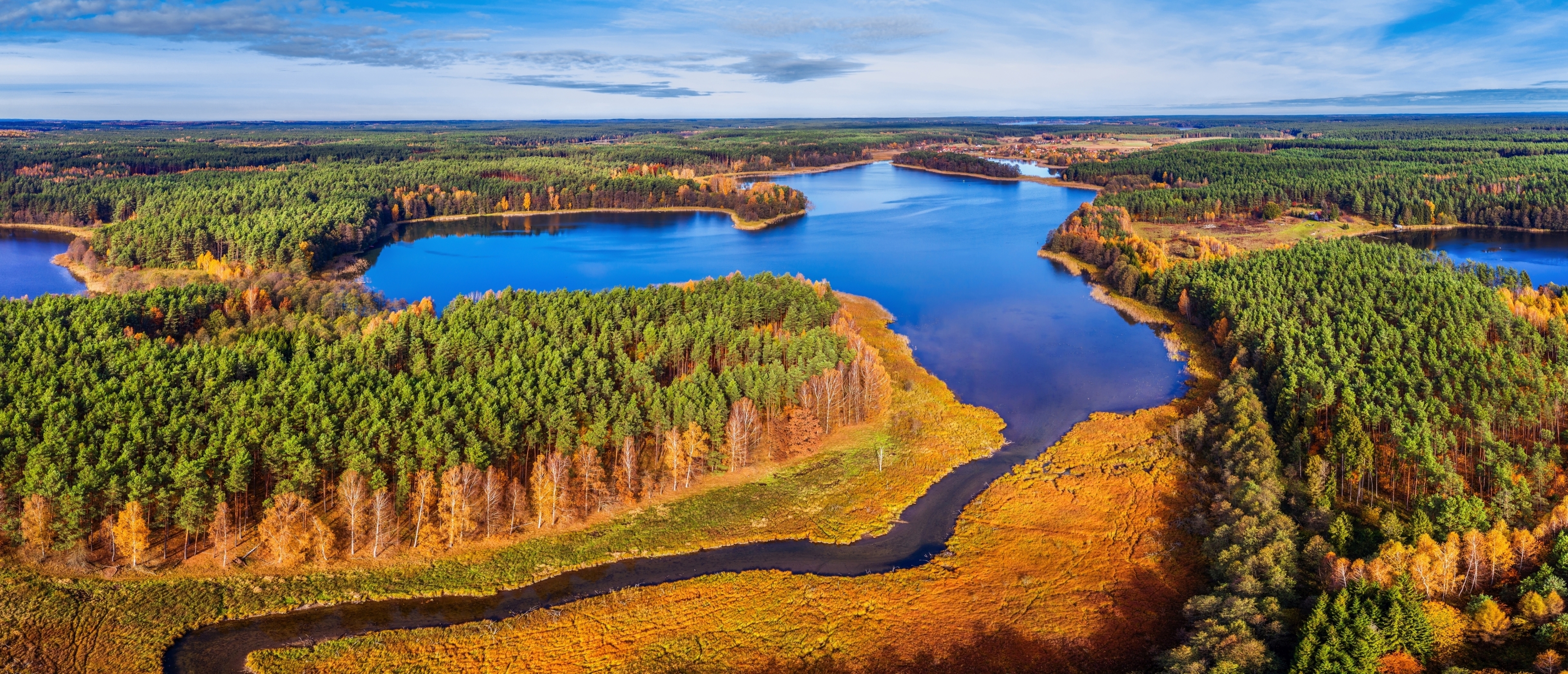Mazury - widok na mazurskie jeziora